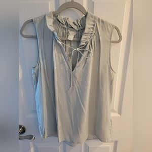 H&M dressy tank w/adjustable neck
